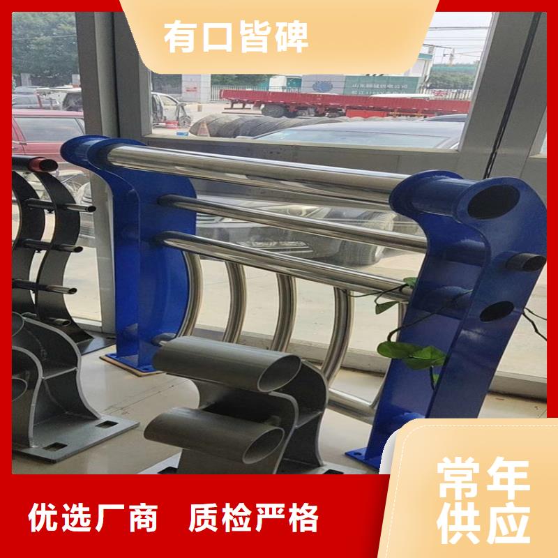 不銹鋼復合管景觀護欄按CAD加工制作鐵藝欄桿