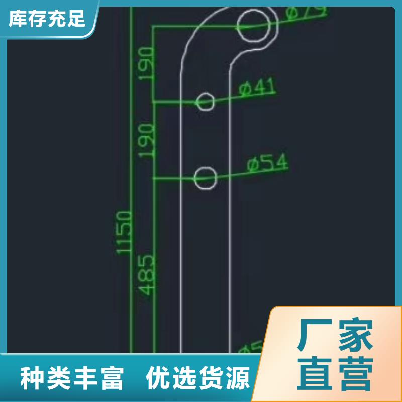 橋梁組合護欄城市河道護欄報價