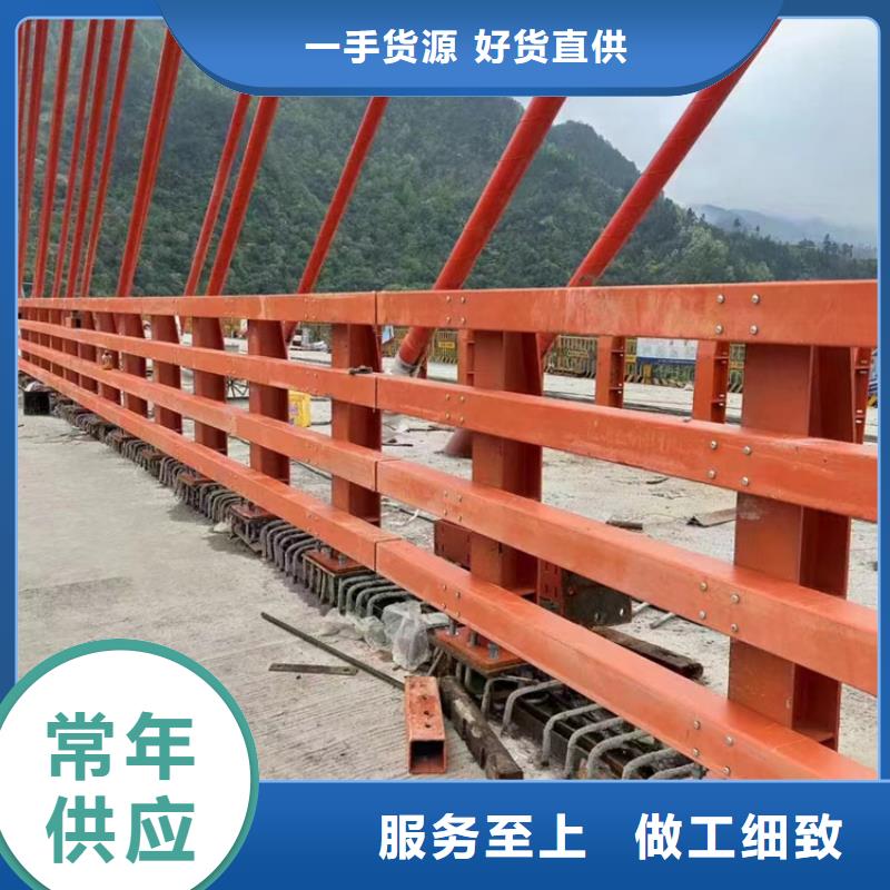 河道橋梁護欄316不銹鋼復合管按CAD圖紙加工