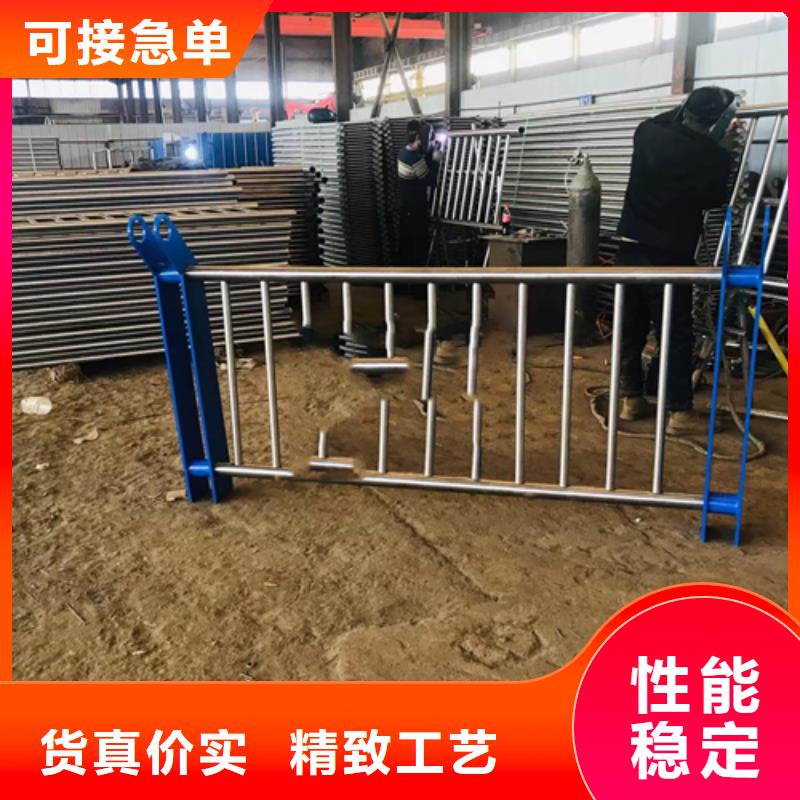 不銹鋼復合管燈光護欄來圖加工定制
