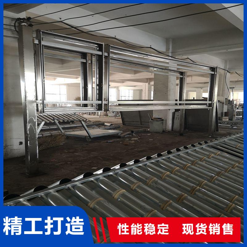 景區候車亭來廠考察