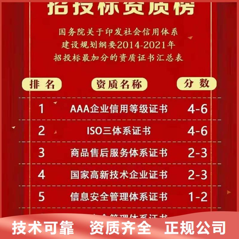 ISO認(rèn)證 AAA級信用企業(yè)解決方案
