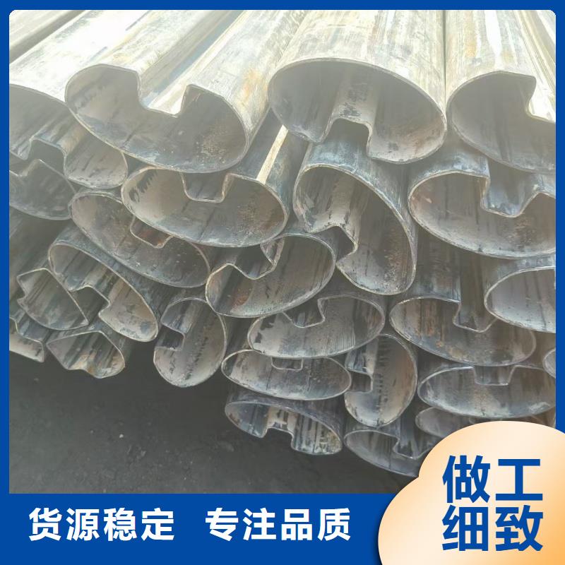 316不銹鋼薄壁D形管來圖定制