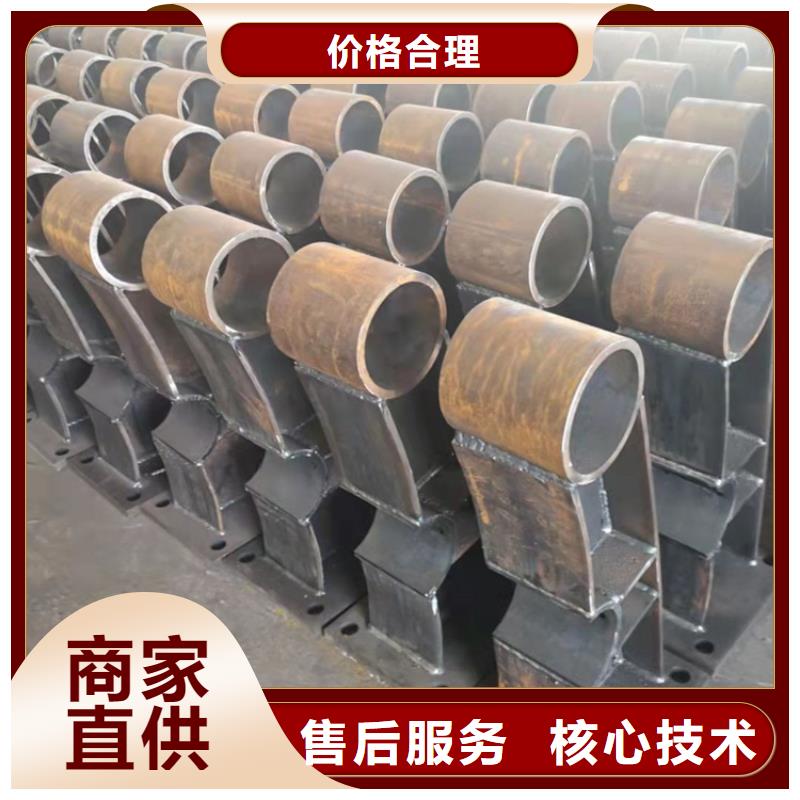 不銹鋼橋梁防撞護欄立柱質量保證