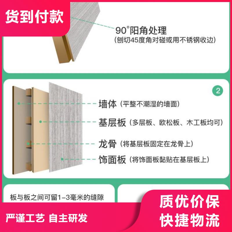 木飾面木塑地板快捷的物流配送