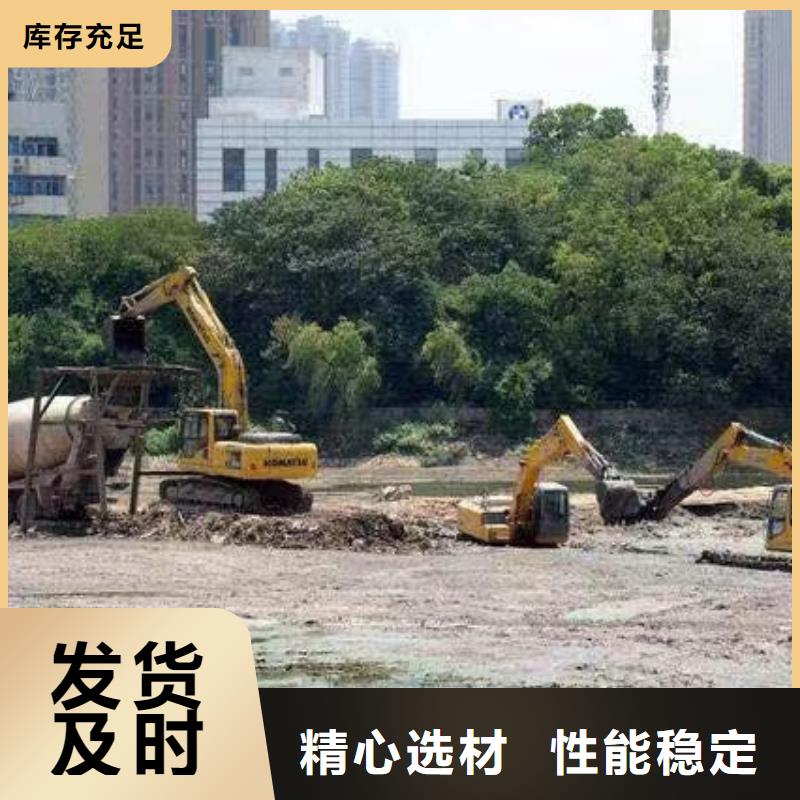 魚塘開發挖掘機出租實力雄厚