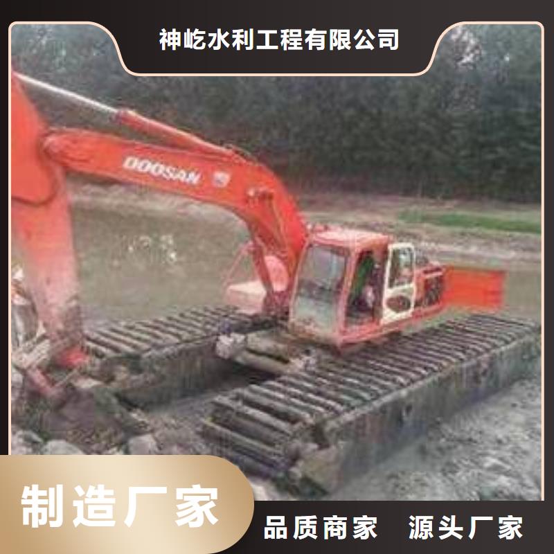 河道清淤挖掘機出租價格合理