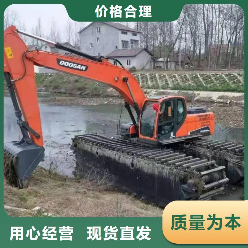 魚塘清理挖掘機出租支持定制