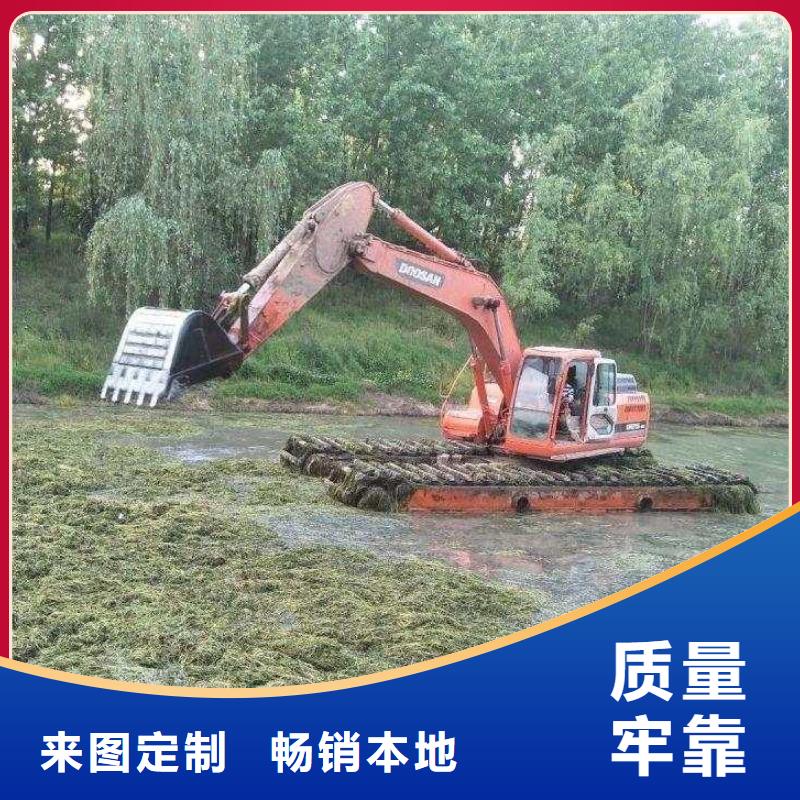 水上清淤的挖掘機出租租賃不怕同行比質量