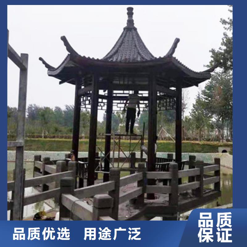 防腐木仿古建筑價格超低青島市膠州市