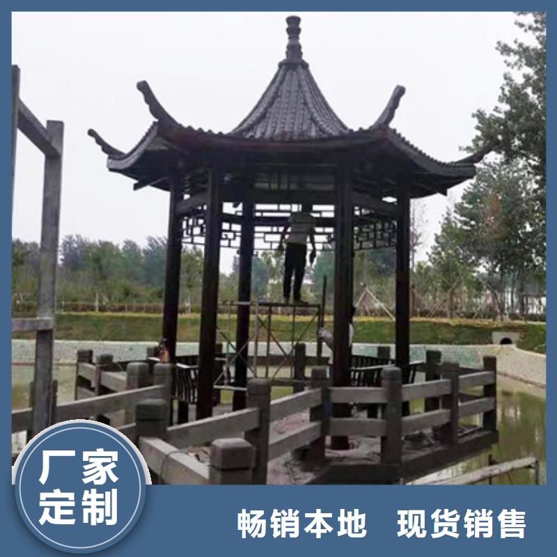 防腐木閣道設計理念新穎青島的西海岸新區
