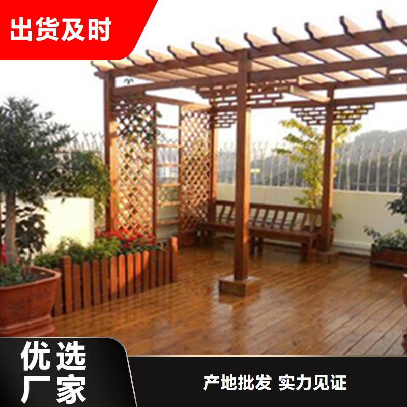 青島市防腐木花箱廠家制作