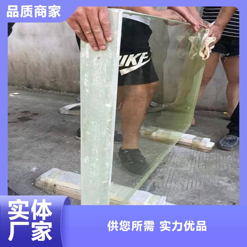 400*600mm铅玻璃验货合格