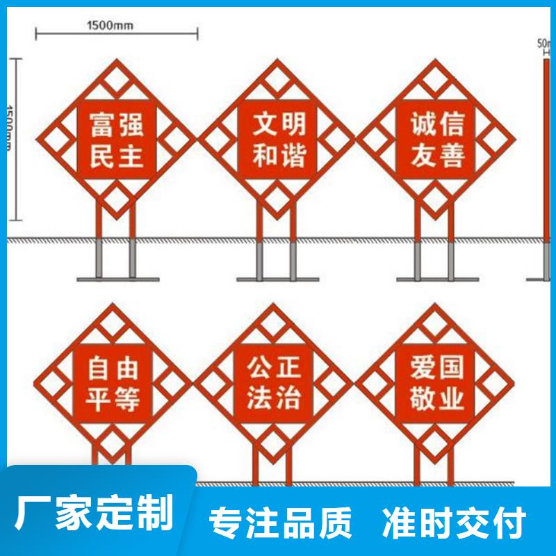 價值觀標牌_垃圾分類房質(zhì)量檢測