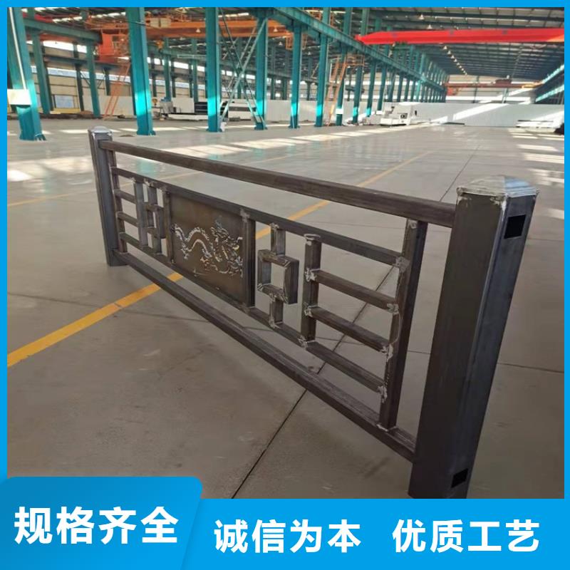 橋梁防撞護(hù)欄鋼板立柱廠家直銷