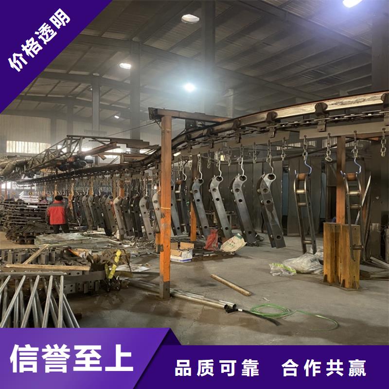 304不銹鋼復合管護欄驗貨合格