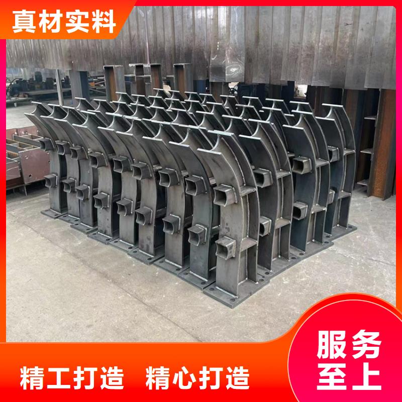 【防撞橋梁護欄鋼板立柱庫存齊全廠家直供】