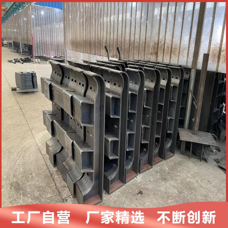 防撞橋梁護欄不銹鋼復合管欄桿高質量高信譽