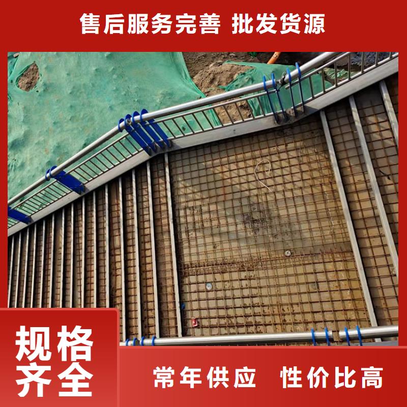 201不銹鋼復合管護欄,人車分流欄生產廠家