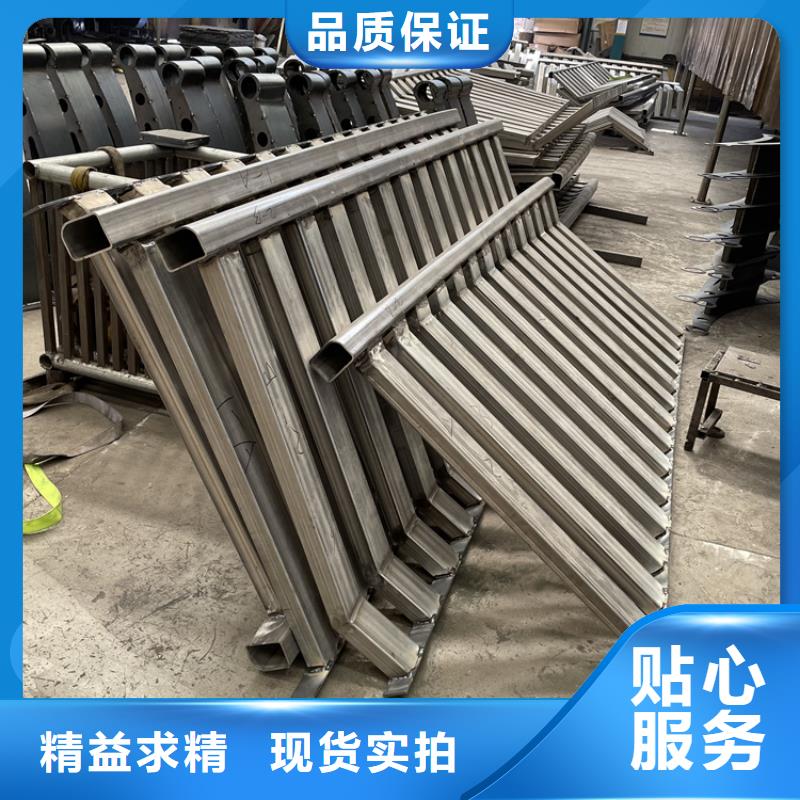 201不銹鋼復合管護欄,人車分流欄生產廠家