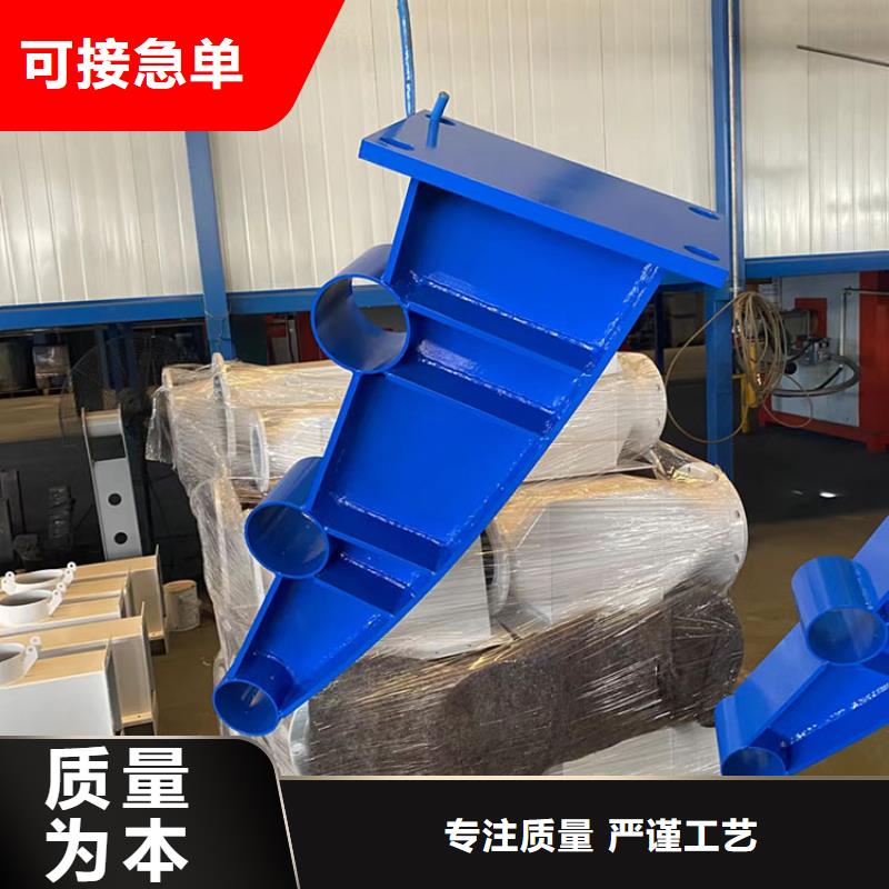 201拉絲不銹鋼復合管欄桿美觀耐用樣式齊全