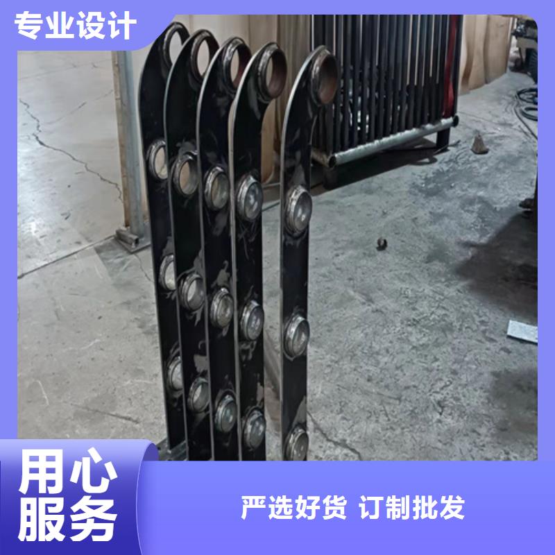 不銹鋼復合管河道護欄定制生產