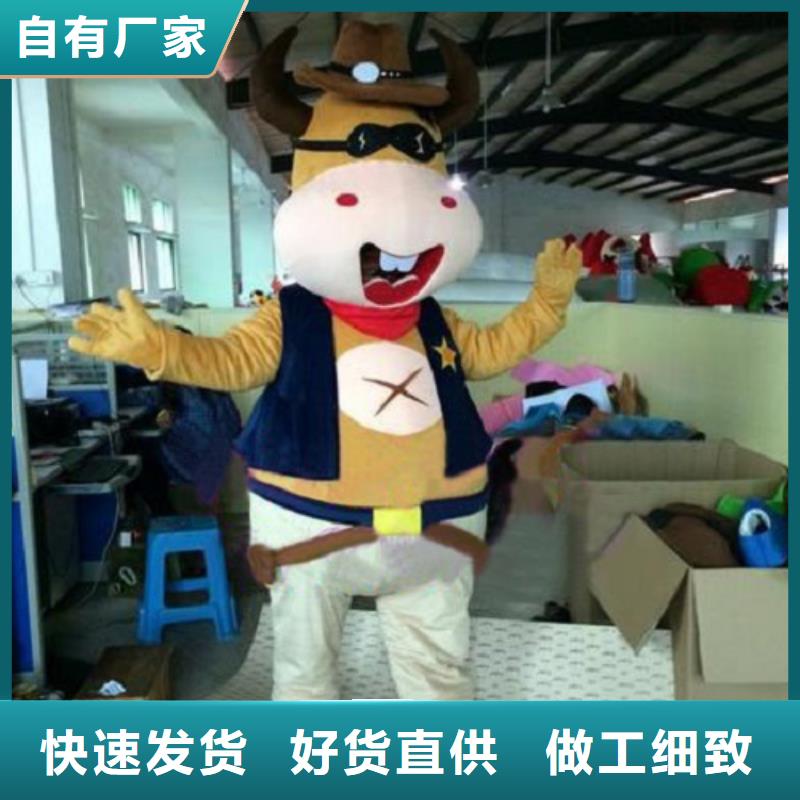 福建廈門卡通行走人偶制作廠家/動物毛絨娃娃供應