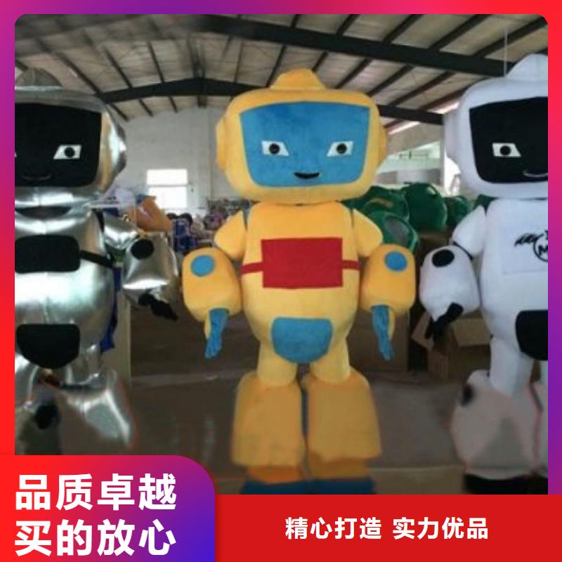 天津卡通人偶服裝定做多少錢/節(jié)慶毛絨玩偶工藝高