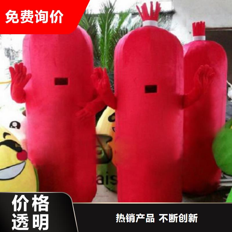 行走人偶服裝定制廠家,套頭玩偶服質地良