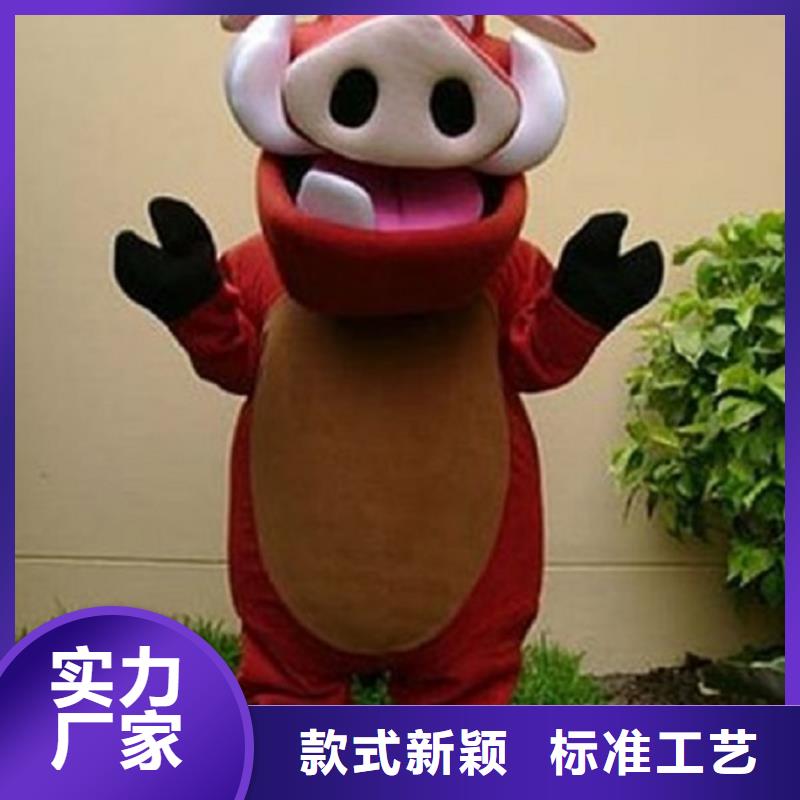 湖南長沙卡通行走人偶定做廠家/大頭毛絨娃娃顏色多