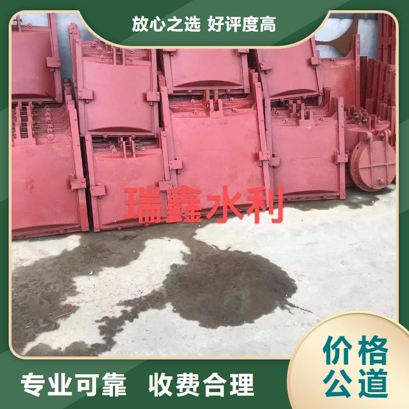河道鑄鐵閘門-PZ機閘一體式鑄鐵閘門智慧水利