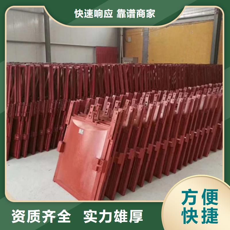 转动闸门现场安装