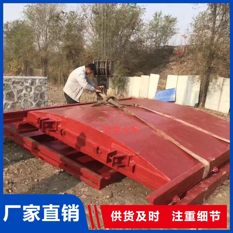 河道铸铁闸门-圆形闸门直径1.8米环保型