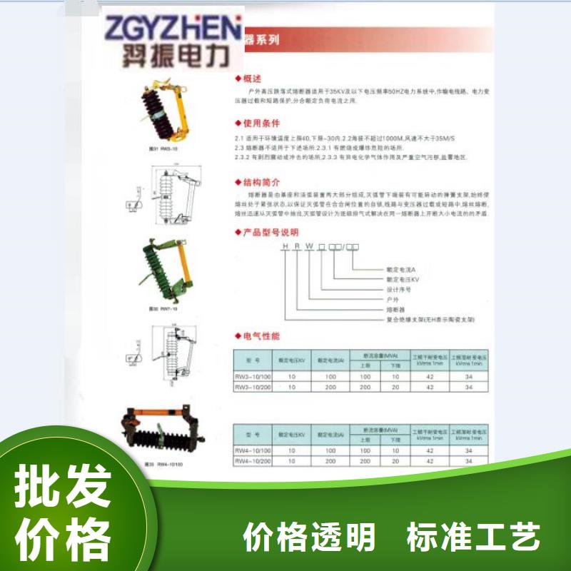 【跌落式熔斷器】RW12-15/100浙江羿振電氣有限公司