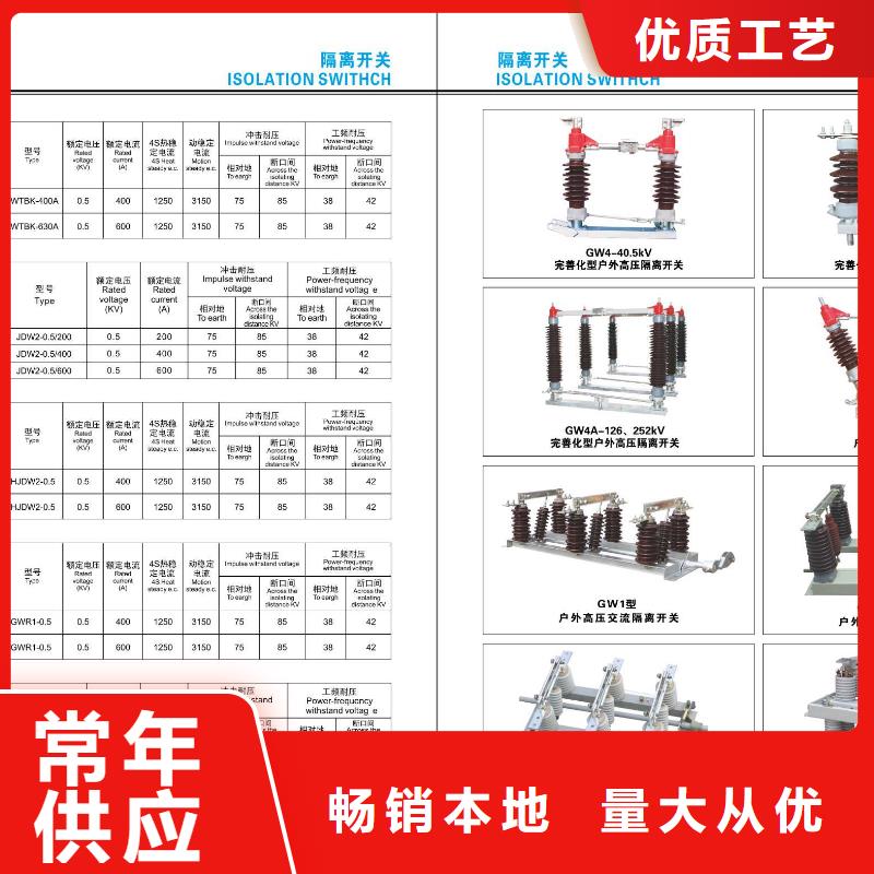 高压隔离开关_【金属氧化物避雷器】细节展示