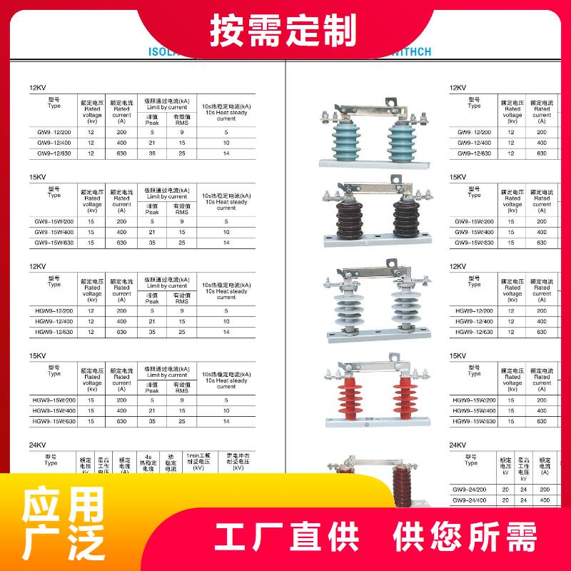 高壓隔離開關斷路器實體廠家支持定制