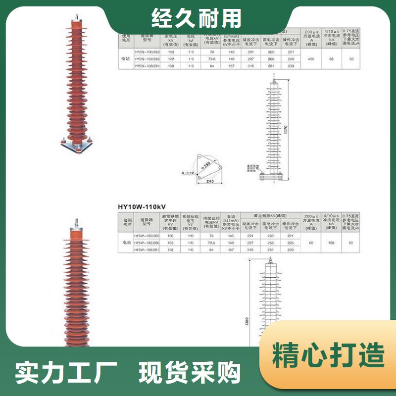 金屬氧化物避雷器Y10W-200/496【浙江羿振電氣有限公司】