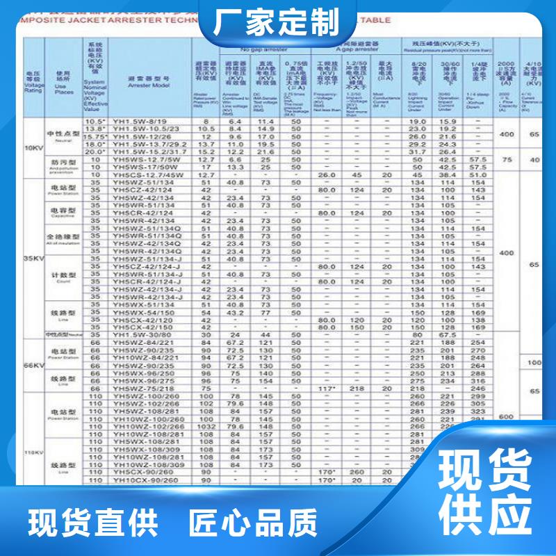 【避雷器】YH10W-108/281【浙江羿振電氣有限公司】