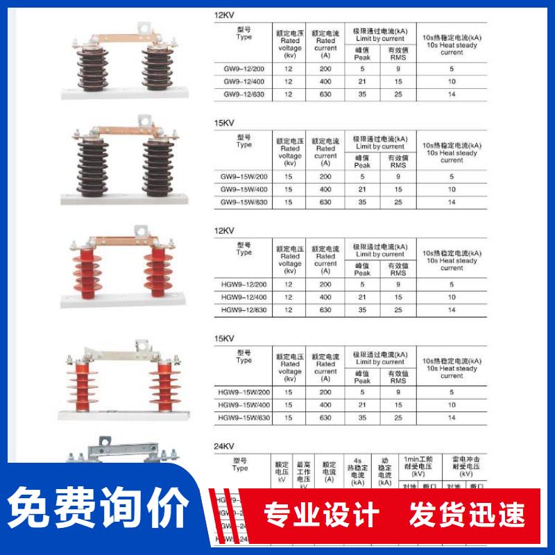 高壓隔離開關HGW5-252D/630A源頭廠家