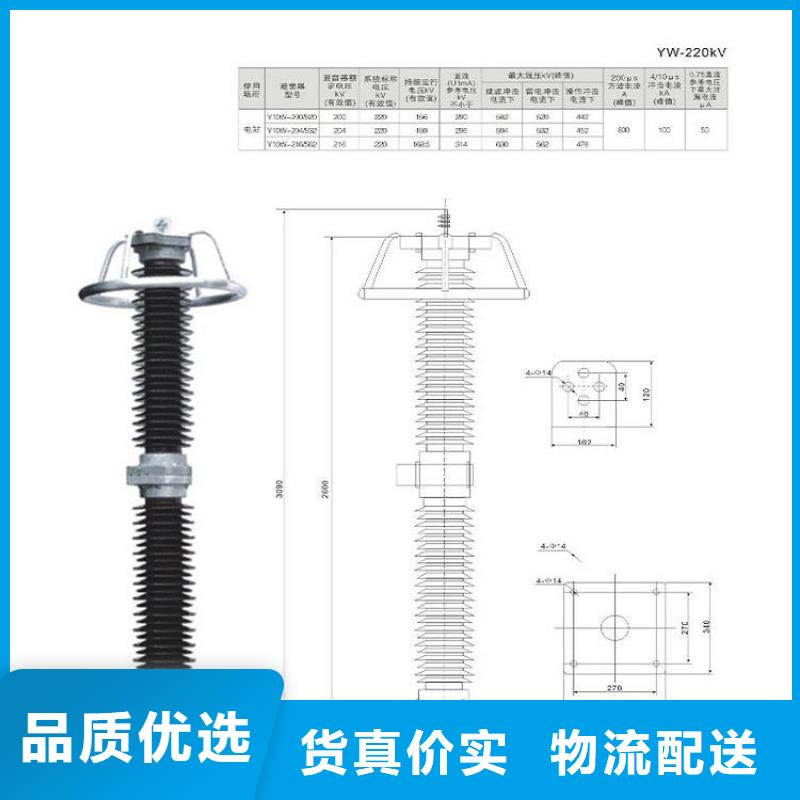 金屬氧化物避雷器Y10W1-96/232
