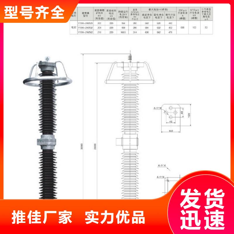 避雷器HY10CX4-192/520J【羿振電力設備】