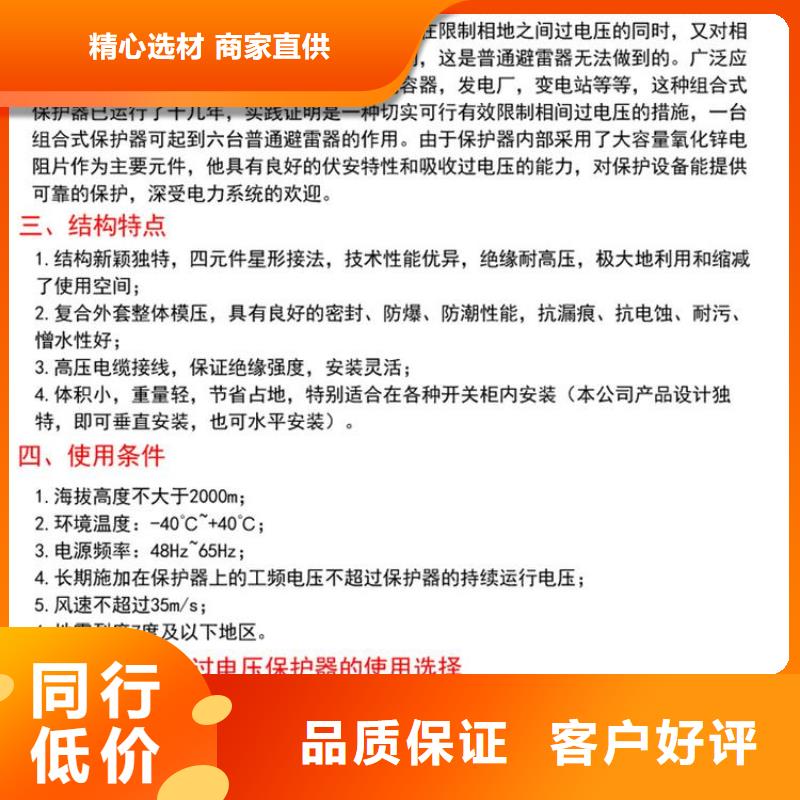 【避雷器/過電壓保護器】YH5WD-13.5/38.7*13.5/31.0