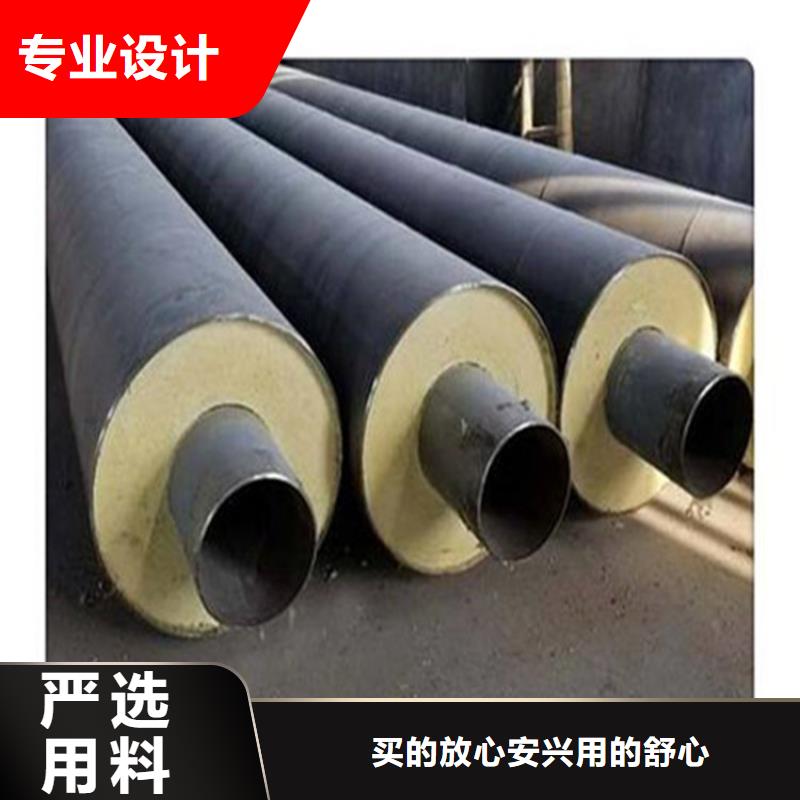 鋼套鋼蒸汽保溫管道質檢合格出廠