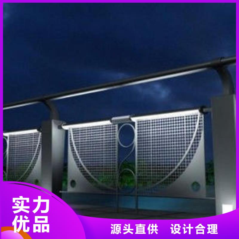 燈光護欄橋梁燈光欄桿工程施工案例