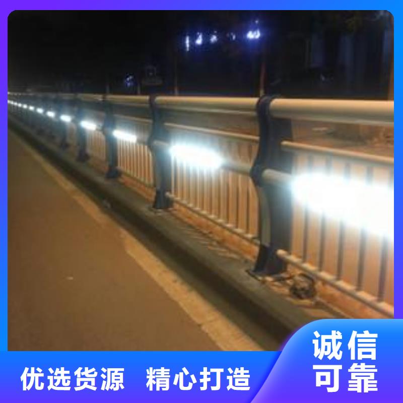 燈光護欄橋梁燈光欄桿工程施工案例