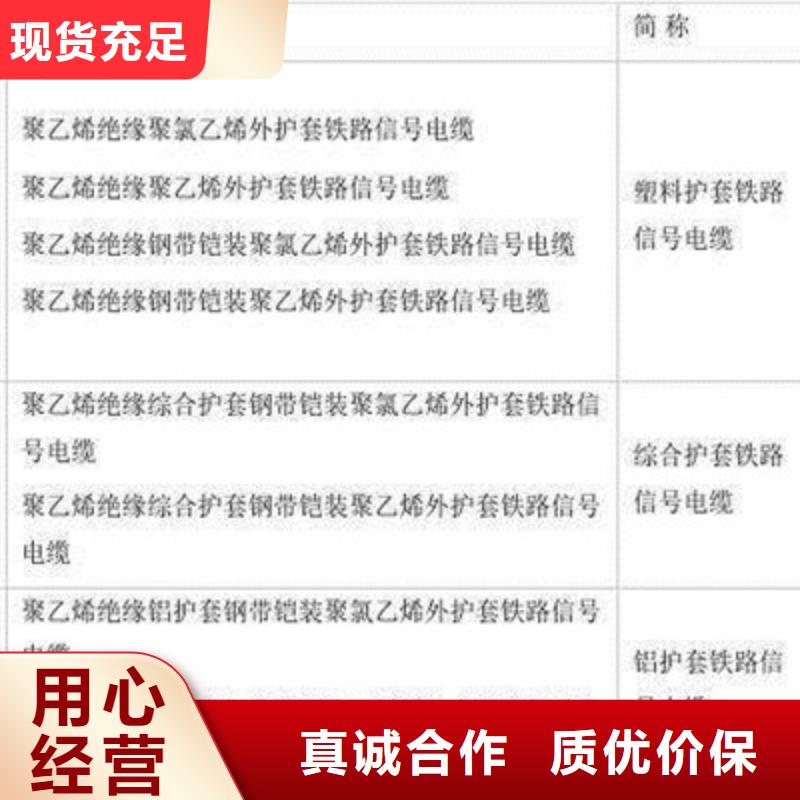 鐵路信號電纜電纜生產廠家優(yōu)質原料