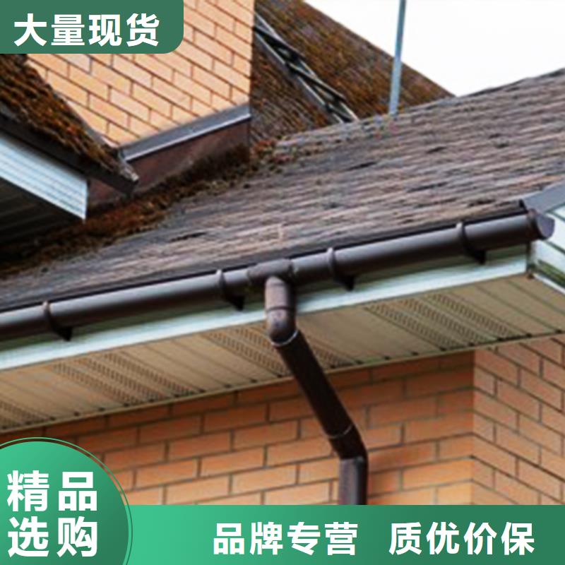 磨砂黑天溝雨水管騰誠建材