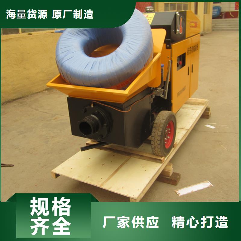 新型二次構造澆筑泵來廠考察