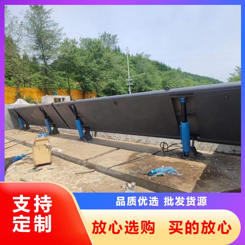 水利自動翻板閘門可定制定做產品