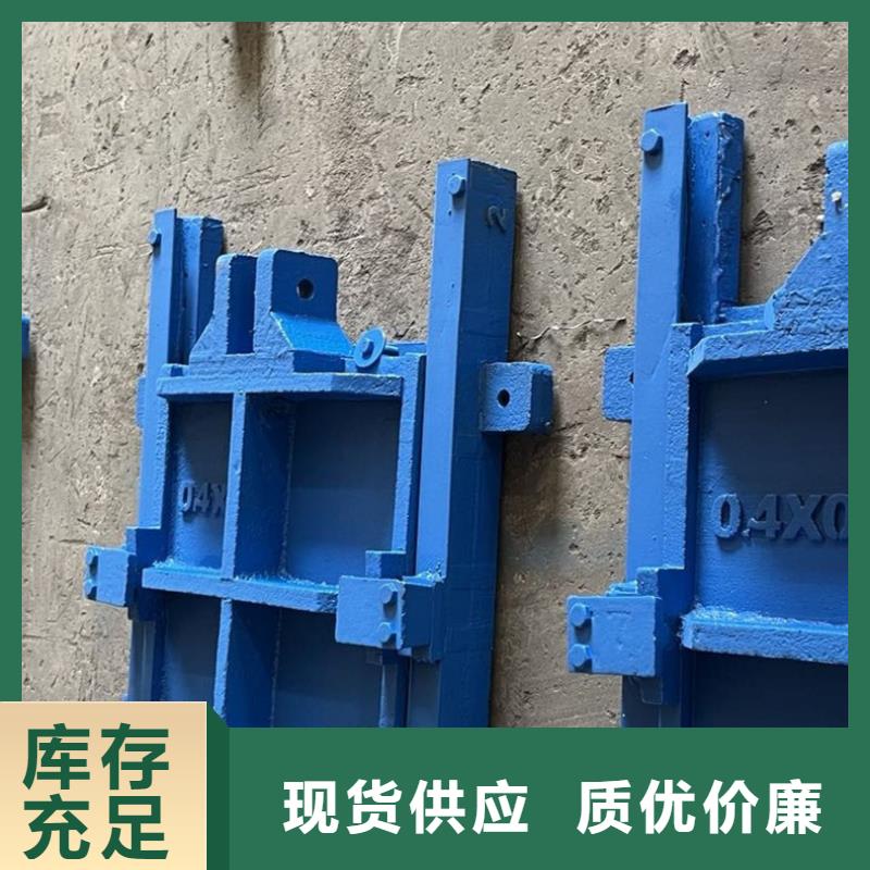 泵站鑄鐵閘門線條優美